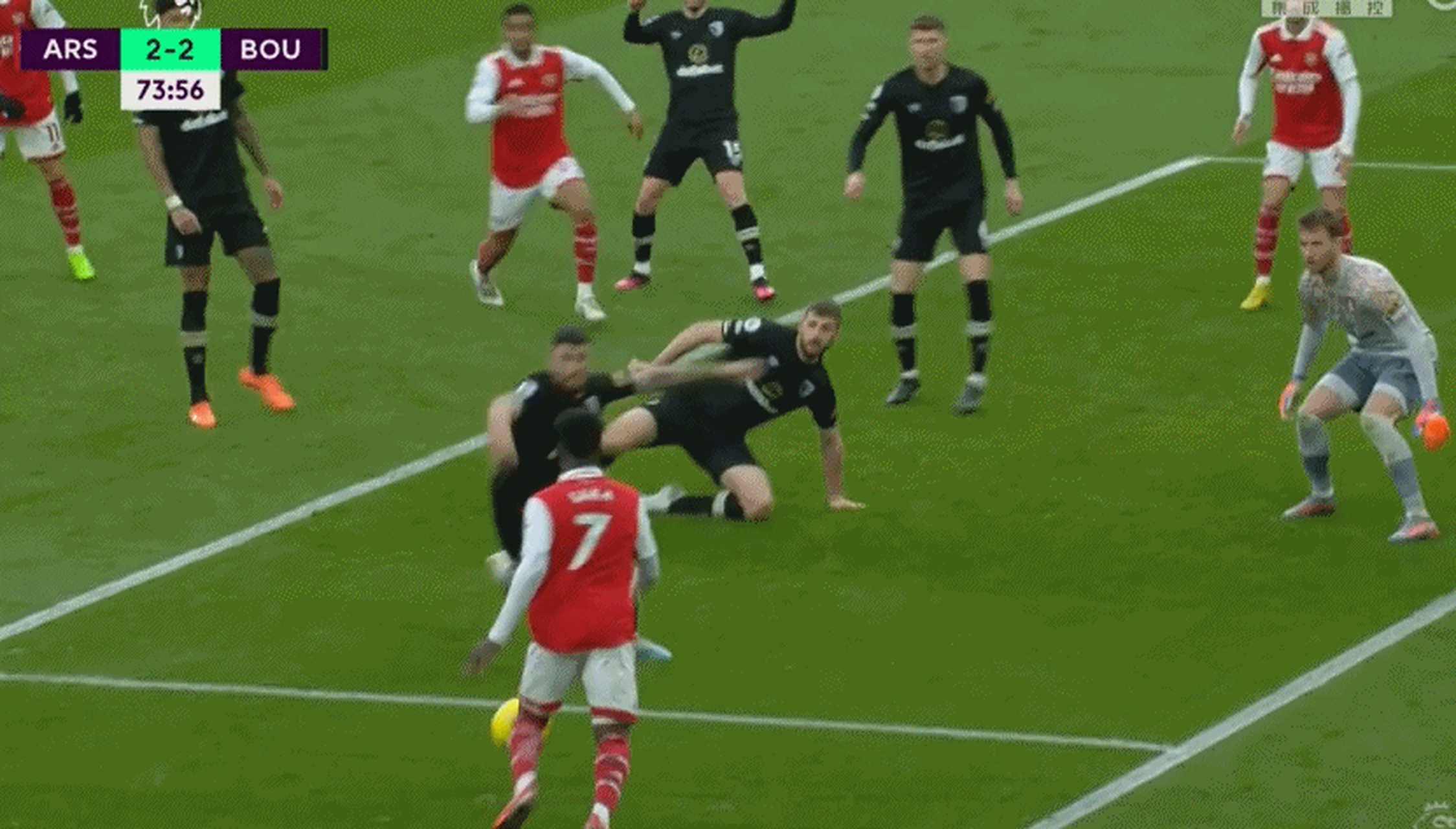 阿森纳客场逆转伯恩茅斯,升至前四 阿森纳客场逆转伯恩茅斯,升至前四