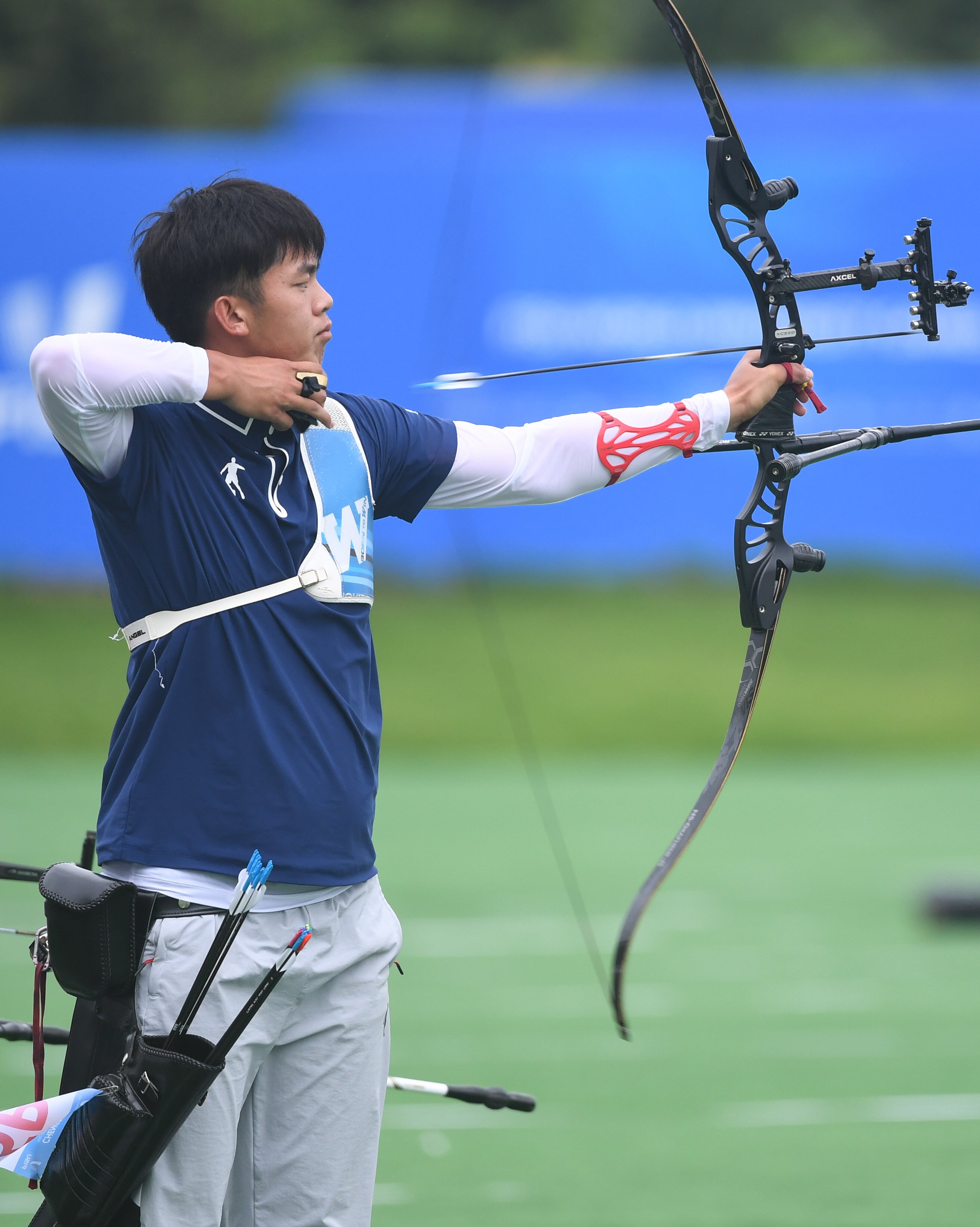 瑞典运动员在射箭比赛中表现出色 瑞典运动员在射箭比赛中表现出色